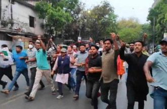 মিছিল শেষে খুব অল্প সময়ের মধ্যেই নেতাকর্মীরা বিচ্ছিন্নভাবে চারদিকে ছড়িয়ে ছিটিয়ে পড়েন