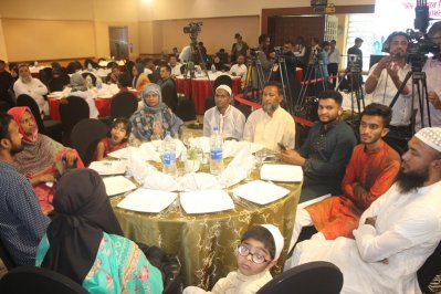 অনুষ্ঠানে ভুক্তভোগীদের স্বজনরা
